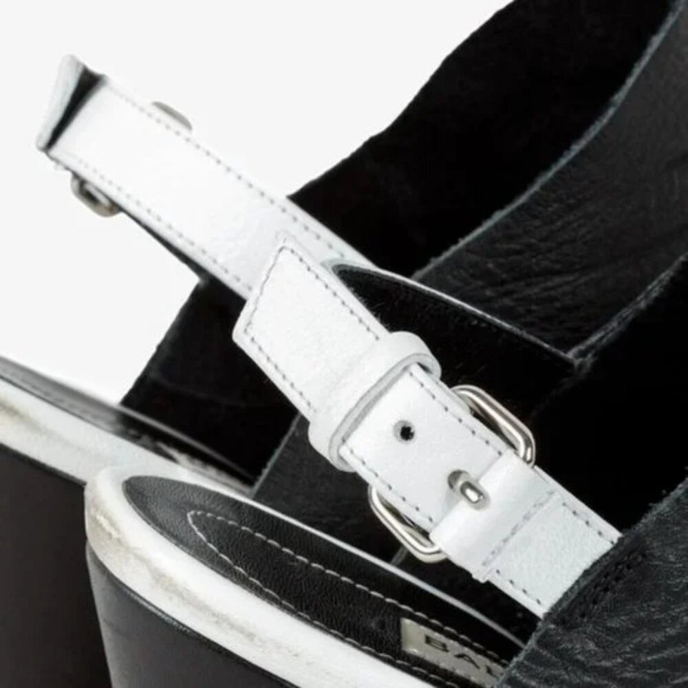 Balenciaga Veau Papier Wedge Sandal - Picture 8 of 10